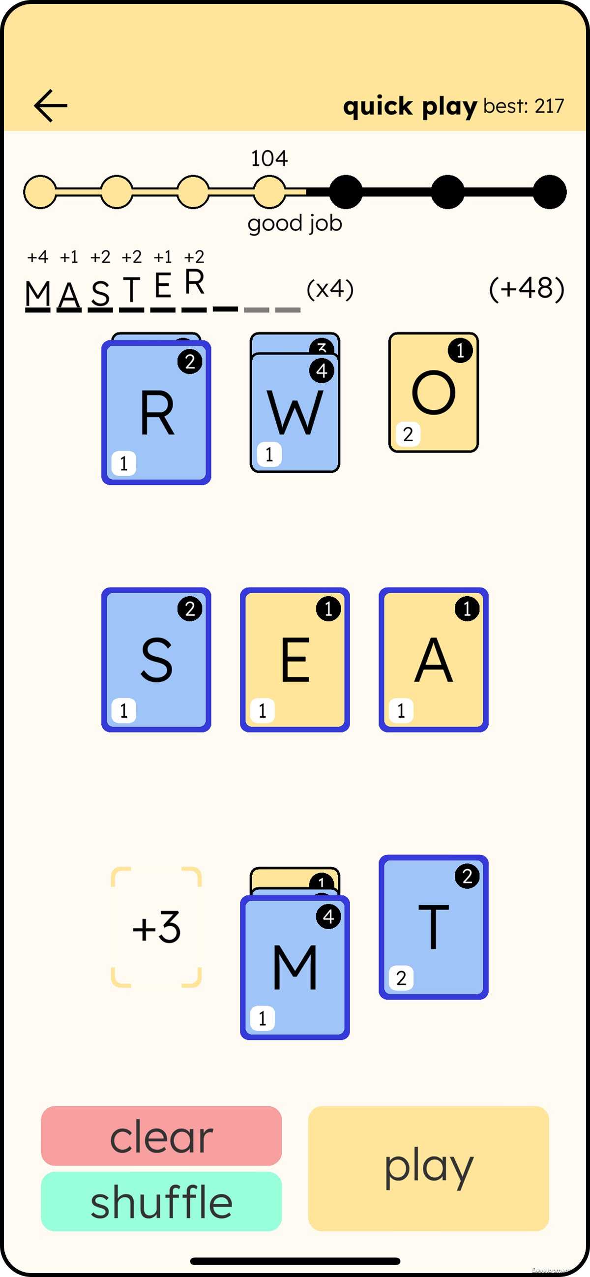 Spellitaire Screenshot 1